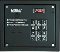 Akcesoria do domofonów i wideodomofonów - Laskomex CP-2503R czarna Panel audio z czytnikiem kluczy RFID - miniaturka - grafika 1