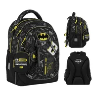 Plecaki szkolne i tornistry - PLECAK SZKOLNY DLA CHŁOPCA CZARNY DC BATMAN KITE - miniaturka - grafika 1