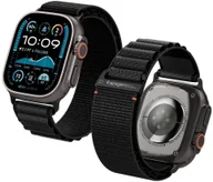 Akcesoria do smartwatchy - Pasek Spigen WBF1 Band do Apple Watch 6/7/8/9/10/SE/Ultra 1/2 44/45/46/49mm Black - miniaturka - grafika 1