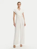 Kombinezony - Rinascimento Kombinezon CFC0122679003 Biały Regular Fit - miniaturka - grafika 1