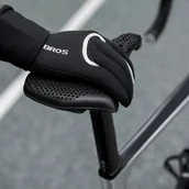 Rękawiczki rowerowe - Rękawiczki rowerowe Rockbros Wodoodporne L/XL Czarne - miniaturka - grafika 1