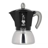 Zaparzacze i kawiarki - Bialetti Kawiarka New Moka Induction 6 filiżanek Czarna 7196-uniw - miniaturka - grafika 1