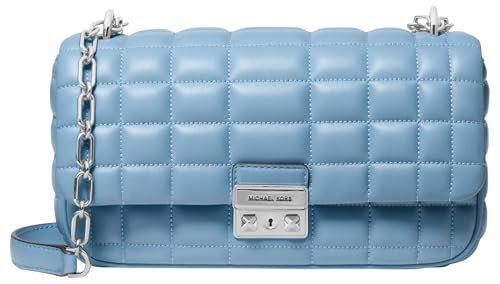 Michael Kors LG Conv Chain Shldr, torebka damska, pojedyncza, Chambray, Taglia unica