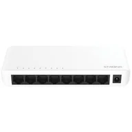 Switche - Switch Strong SW8000P 8-Port Gigabit (SW8000P) Biały/Plastik - miniaturka - grafika 1