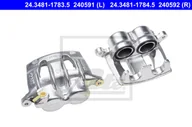 Zaciski hamulcowe - ATE ZACISK HAMULCA 24.3481-1783.5 FORD TRANSIT 2.4TDE 04-06 PRZÓD LEWY - miniaturka - grafika 1