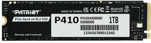PATRIOT P410 1TB PCIe Gen 4 x4 M.2 SSD - Dyski SSD - miniaturka - grafika 1