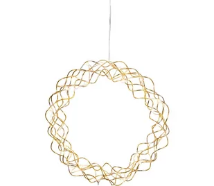 Eglo 411014 - LED Dekoracja świąteczna CURLY 30xLED/0,064W/3/230V mosiądz - Oświetlenie świąteczne - miniaturka - grafika 1