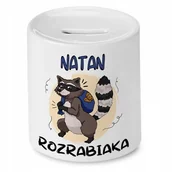 Skarbonki - Skarbonka 330 ml Dla Natana Syna Dziecka Prezent z Nadrukiem ze Zdjęciem + Opakowanie na prezent (wzór 02) - miniaturka - grafika 1