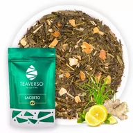 Herbata - Herbata zielona sencha z imbirem 50 g LACERTO - miniaturka - grafika 1