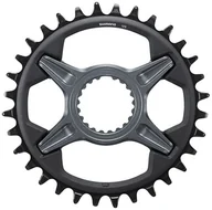 Części rowerowe - Shimano Shimano SLX FC-M7100 Zębatka rowerowa 1 rz., black 34T 2020 Zębatki przednie I-SMCRM75A4 - miniaturka - grafika 1