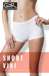 FIGI GATTA SHORT VIKI (kolor biały, rozmiar S) - Majtki damskie - miniaturka - grafika 1