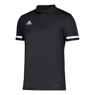 Adidas męska koszulka polo T19 Polo M czarny/biały S DW6888 - Koszulki męskie - miniaturka - grafika 1