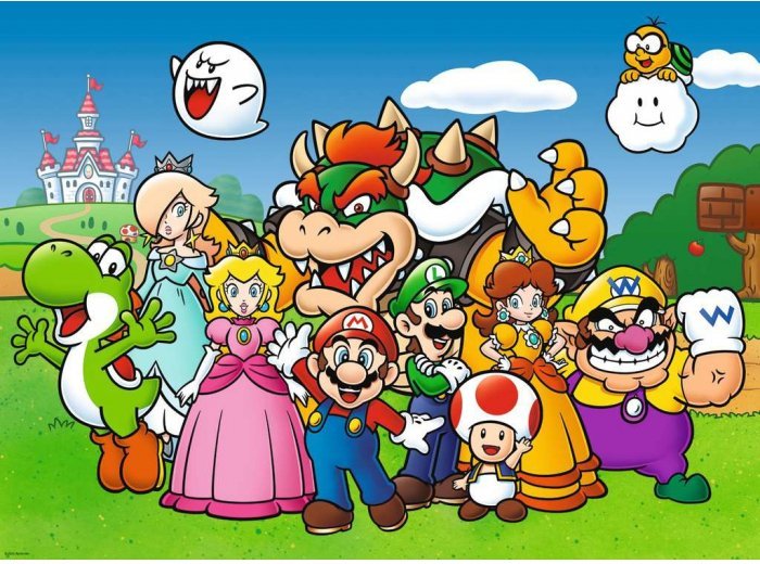 Ravensburger Puzzle 100el XXL Super Mario 129928