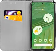 Etui i futerały do telefonów - Hello Case ETUI Z KLAPKĄ DO GOOGLE PIXEL 7 CZARNE ZAMYKANE MAGNETYCZNE KABURA FUTERAŁ - miniaturka - grafika 1