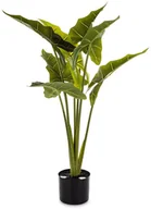 Sztuczne kwiaty - Roślina Dekoracyjna duża w Doniczce sztuczny kwiat LED timer 97cm x 52cm x 52cm - miniaturka - grafika 1