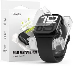 Ringke Folia Dual Easy Film Pro do Apple Watch 10 42mm, 2 sztuki - Akcesoria do smartwatchy - miniaturka - grafika 1