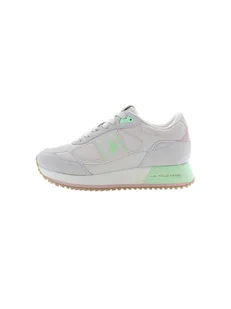 U.S. Polo Assn. Sneakersy w kolorze szaro-zielonym - Trampki damskie - miniaturka - grafika 1