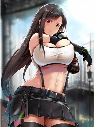 Plakat Anime Final Fantasy VII ff7_018 A2 (custom)