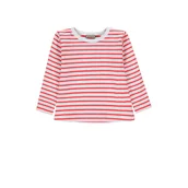 Bluzki damskie - Dziewczęca Bluzka Z Długim Rękawem, szary, rozmiar 68 - miniaturka - grafika 1