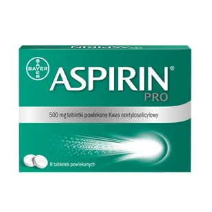 ASPIRIN Pro lek przeciwbólowy, 8 tabletek - Leki przeciwbólowe - miniaturka - grafika 2