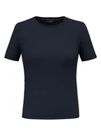 Koszulki sportowe damskie - Salewa Koszulka funkcyjna "Fanes Pure" w kolorze granatowym - miniaturka - grafika 1