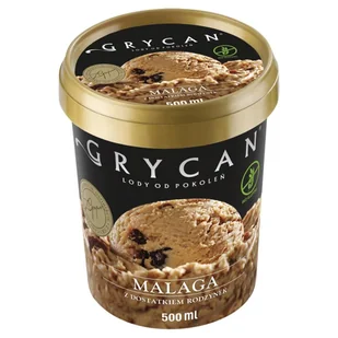 Grycan Lody malaga 500 ml - Lody i desery lodowe - miniaturka - grafika 1