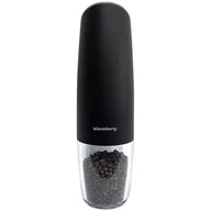 Młynki do soli i pieprzu - SK MŁYNEK GRAWITACYJNY DO SOLI I PIEPRZU AKUMULATOROWY KLAUSBERG KB-7646 emix - miniaturka - grafika 1