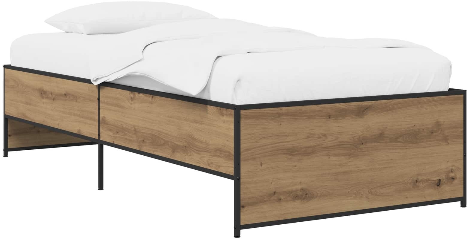 vidaXL vidaXL Ramka łóżka Dąb artisan 80 x 200 cm Drewno inżynieryjne