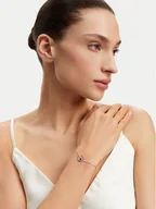 Bransoletki - Guess Bransoletka Lovely Guess JUBB03 036JW Srebrne rodowanie - miniaturka - grafika 1