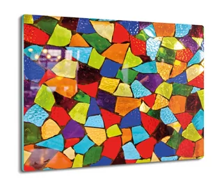 osłona płyty kuchennej Mozaika szkło witraż 60x52, ArtprintCave - Deski do krojenia - miniaturka - grafika 1