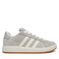Sneakersy damskie - Sneakersy adidas Grand Court 00s JH6179 Szary - miniaturka - grafika 1
