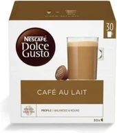 Kawa w kapsułkach i saszetkach - Kapsułki Nescafe Dolce Gusto Cafe Au Lait 3x30szt - miniaturka - grafika 1