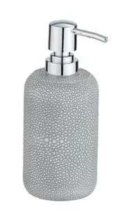 Wenko Dozownik do mydła w płynie RAJA imitacja kamienia 350 ml 24783100 - Mydelniczki i dozowniki mydła - miniaturka - grafika 1