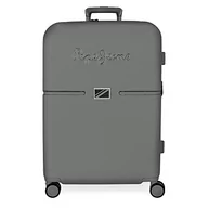 Walizki - Pepe Jeans Accent Walizka Średniej walizki 48x70x28 cms Twarde mocowanie ABS Wbudowany 79l 4,32 kg 4 Koła Podwójne, czarny, Maleta mediana, średnia walizka - miniaturka - grafika 1