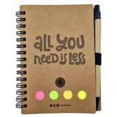 Notesy i bloczki - Notes z wyposażeniem Eco Friendly - Ziemia Obiecana - miniaturka - grafika 1