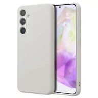 Etui i futerały do telefonów - Etui CRONG Color Cover do Samsung Galaxy A35 5G Beżowy - miniaturka - grafika 1