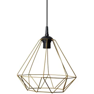 Decoland Żyrandol DAMA 1xE27/60W/230V czarny - Lampy sufitowe - miniaturka - grafika 2