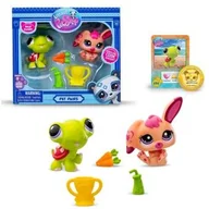 Figurki dla dzieci - Littlest Pet Shop Żółw i Różowy królik akcesoria - figurka - miniaturka - grafika 1