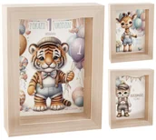 Skarbonki - SKARBONKA Drewniana na Prezent Urodziny Chrzest Komunia Św. - miniaturka - grafika 1