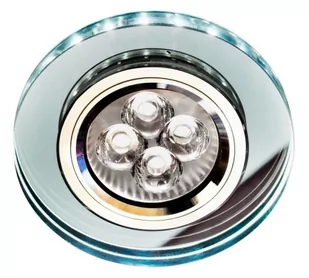 Candellux Oczko okrągłe LED 1 x 50 W GU10 biała 2226941 - Oprawy, klosze i abażury - miniaturka - grafika 1