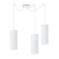 Lampy sufitowe - Biała lampa wisząca pająk VIZELA T3 - miniaturka - grafika 1