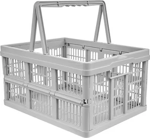 KEEEPER - Kosz składany na zakupy - EMMA - Nordic Grey - 18,5 L - Pudła i pojemniki do przechowywania - miniaturka - grafika 1