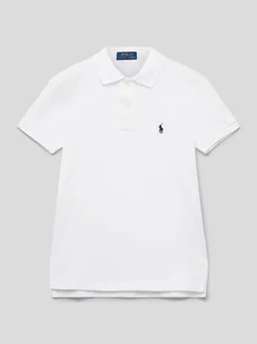 Koszulka polo z wyhaftowanym logo - Koszulki dla chłopców - miniaturka - grafika 1