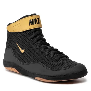 Buty sportowe męskie - Buty Nike Inflict 325256 004 Black/Metallic Gold/Black - grafika 1