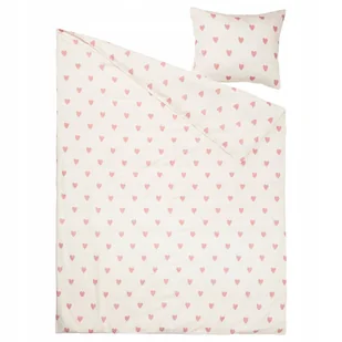 IKEA BARNDROM pościel 150x200 w serduszka serca poszwa i poszewka - Pościel - miniaturka - grafika 1