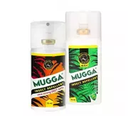 Zwalczanie i odstraszanie szkodników - Zestaw - Repelent Środek na komary kleszcze i inne owady Mugga STRONG spray 50% DEET oraz Mugga Spray 9,5% DEET 75ml - miniaturka - grafika 1