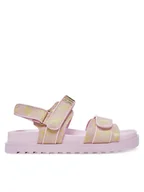 Sandały damskie - Guess Sandały FLJFDS FAL03 Różowy - miniaturka - grafika 1