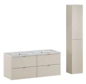 Inne meble do łazienki - Zestaw mebli łazienkowych z umywalkami F8-N71 - miniaturka - grafika 1