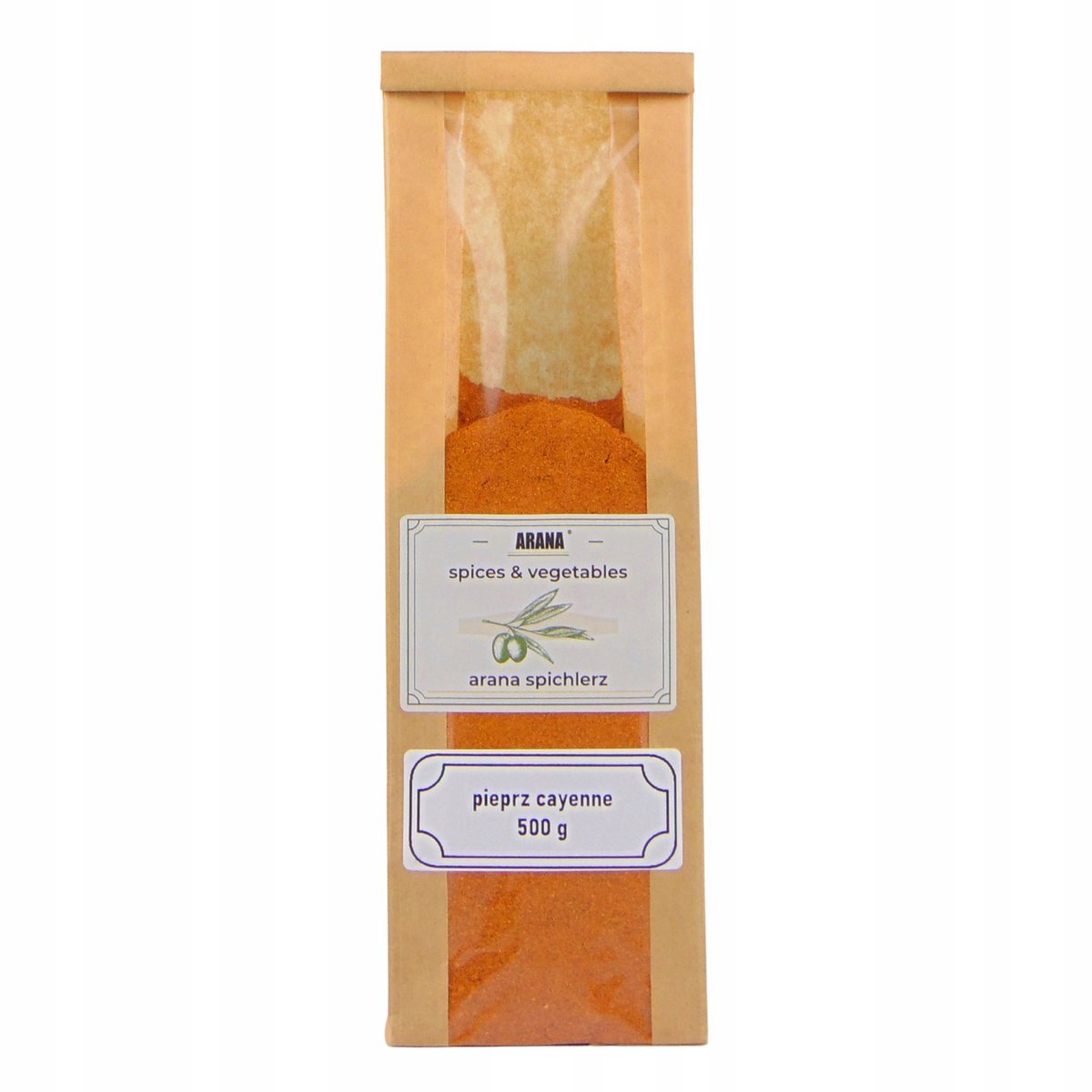PIEPRZ CAYENNE OSTRY NATURALNY MIELONY 500 G