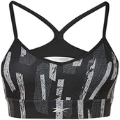 Biustonosze - Reebok Damski biustonosz sportowy Myt All Over Print - miniaturka - grafika 1